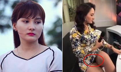 Nữ chính phim 'Sống chung với mẹ chồng' bị lộ hàng vì mặc đồ quá ngắn