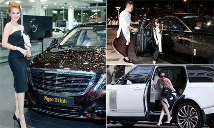Xem bộ sưu tập siêu xe để thấy Ngọc Trinh giàu cỡ nào!