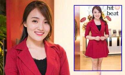 Nhật Thủy diện váy ngắn gợi cảm đến chúc mừng Mỹ Linh