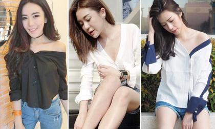 Bí kíp mặc sơ mi siêu sexy quyến rũ nhất hè