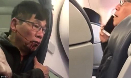 Xuất hiện video bác sỹ gốc Việt cự cãi với nhân viên hàng không trước khi bị kéo lê khỏi máy bay