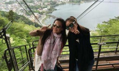 Lâm Tâm Như “bỏ chồng, trốn con” đi du lịch Nhật Bản mừng sinh nhật Thư Kỳ 