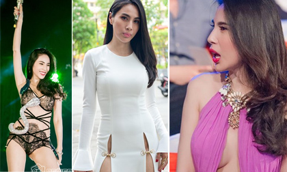 'Thót tim' với loạt váy áo xẻ ngực, lộ nội y táo bạo của Thủy Tiên