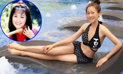 'Chúc Anh Đài' Lương Tiểu Băng bất ngờ khoe hình thể gợi cảm với bikini ở tuổi U50