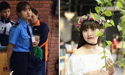 Ngắm nhan sắc nữ bảo vệ xinh đẹp đang 'gây sốt' 