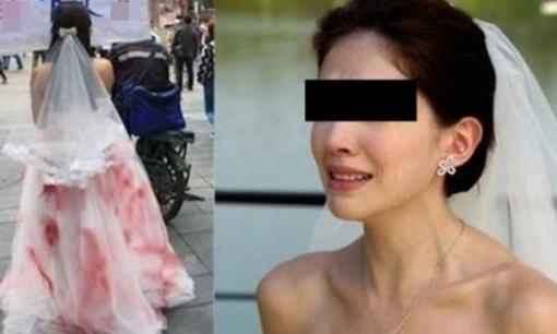 Mặc váy cưới vấy đầy máu bước vào lễ đường, cô dâu vạch trần vị hôn phu khiến cả hai họ ngỡ ngàng