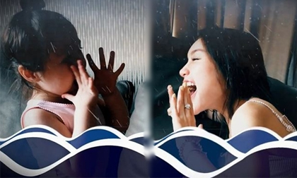 'Thiên thần' Cadie Mộc Trà cực đáng yêu bên mẹ trong clip hài hước