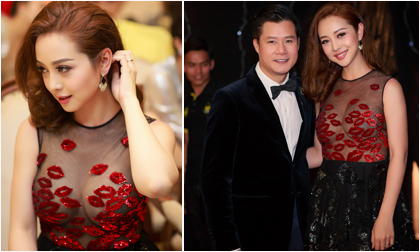 Jennifer Phạm diện đầm xuyên thấu táo bạo hội ngộ chồng cũ Quang Dũng