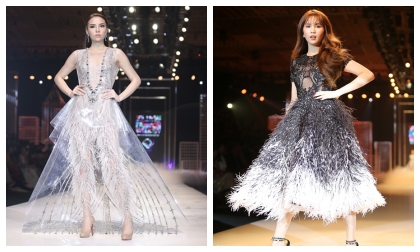 Kỳ Duyên, Ngọc Trinh gây náo loạn sàn catwalk