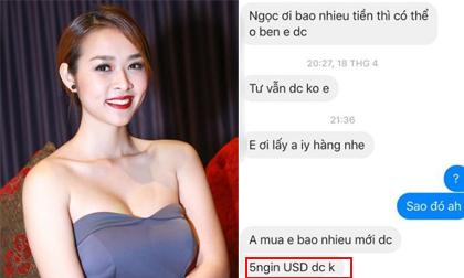 Diệp Bảo Ngọc nói gì khi bị 'gạ tình' với giá 5000 USD?