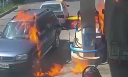 Bật lửa soi bình xăng và cái kết... thảm