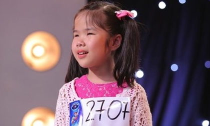 Cô bé khiếm thị lay động hàng triệu khán giả truyền hình