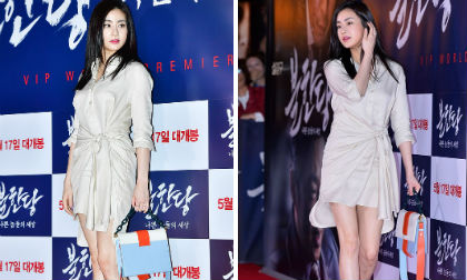 Bạn gái Hyun Bin gây chú ý với đôi chân nuột nà 'vạn người mê'