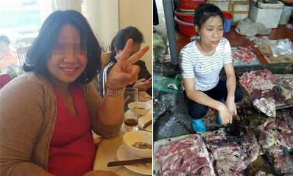 Chân dung người phụ nữ nhẫn tâm tạt dầu luyn vào sạp thịt lợn?