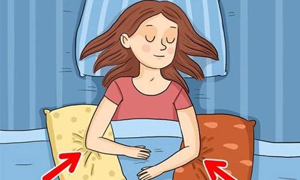 Những tư thế ngủ chống hình thành nếp nhăn chị em phải biết