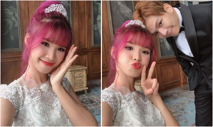 Khởi My và Kelvin Khánh lộ hậu trường chụp ảnh cưới tại Hàn Quốc