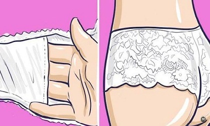 Mặc hằng ngày nhưng các chị em không hề biết túi dưới đáy quần chíp có tác dụng gì