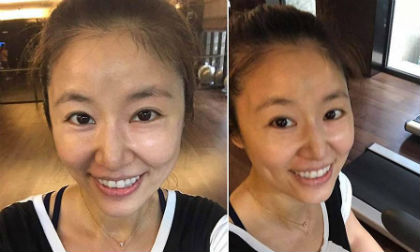 Lâm Tâm Như lộ mặt xuống sắc, gầy rộc vì giảm cân 