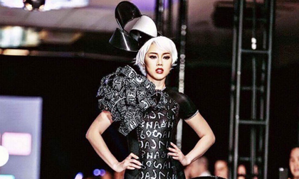 Hoa hậu Vân Khương lộng lẫy làm vedette trong bộ sưu tập của NTK Jacky Tài