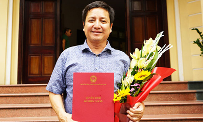 NSƯT Chí Trung được bổ nhiệm làm Giám đốc Nhà hát Tuổi trẻ