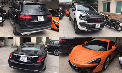 Dàn siêu xe hàng chục tỷ đồng của 'ông trùm Hoàng Béo' cầm đầu đường dây ma túy lớn nhất nước