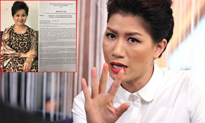 Trang Trần lên tiếng thách thức khi nghệ sĩ Xuân Hương đâm đơn tố cáo