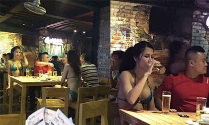 Sau khi ra tù, hot girl chuyển giới Trâm Anh mặc nóng bỏng ngồi uống bia với trai lạ?