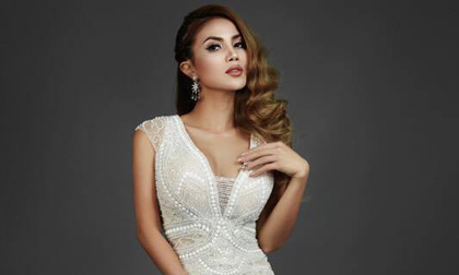 Hoa hậu Vivian Phạm khoe sức hút của đường cong từ đầm dạ hội
