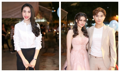 Thuỷ Tiên giản dị thanh lịch đối lập Trương Quỳnh Anh quyến rũ lộng lẫy