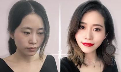 Tròn mắt với khả năng trang điểm bằng đồ ăn 'bá đạo' của 'Thánh ăn công sở'