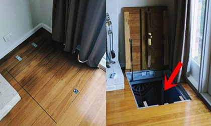 Tưởng nắp bể nước, nhưng khi mở ra ai cũng phải trầm trồ