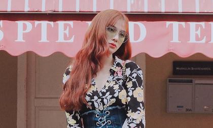 Ca sĩ Thu Thủy khoe dáng thon ở Singapore