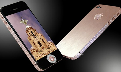 Top 10 smartphone đính kim cương, mạ vàng đắt đỏ nhất hành tinh
