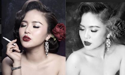 Vợ của ca sĩ Tú Dưa khác lạ trong bộ ảnh mới