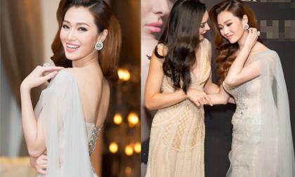 Khánh My lộng lẫy 'đọ dáng' cùng Hoa hậu Hoàn vũ Natalie Glebova