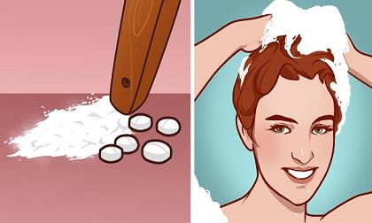 Mẹo chữa tóc nhuộm giảm tông màu kỳ diệu từ viên Vitamin C 