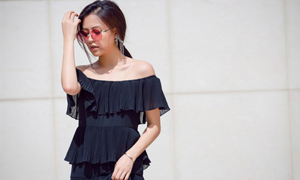 Hoàng Thùy Linh gợi ý cách phối đồ hè mát mẻ nhưng không kém phần thời thượng