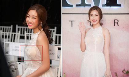 Diện mẫu váy mỏng tang khiến Hoa hậu Mỹ Linh 'rơi vào thế khó'