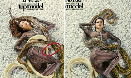 Next Top Model gây tranh cãi vì cắt ghép ảnh 'sắp đặt kết quả' một cách lộ liễu