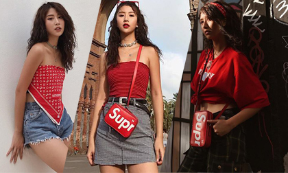 Ghen tỵ trước BST Supreme x Louis Vuitton diện khắp châu Âu của Quỳnh Anh Shyn