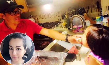 Ngọc Thúy khoe chồng mới rất chiều vợ và hết lòng chăm con riêng