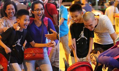 Chồng cũ ra sân bay đón Kim Hiền về nước sau hơn 2 năm định cư ở nước ngoài