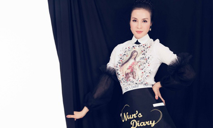 MC Thanh Mai trẻ trung, sang trọng trong gam màu trắng - đen