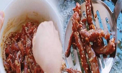 Công thức làm món thịt lợn chiên kiểu Thái 'thần thánh' ăn cả tháng không ngán