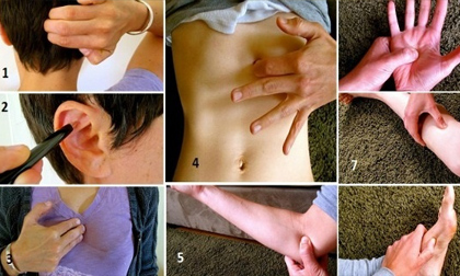 Chỉ cần vài giây nhấn vào 8 điểm sau, stress sẽ chẳng bao giờ dám làm phiền bạn nữa