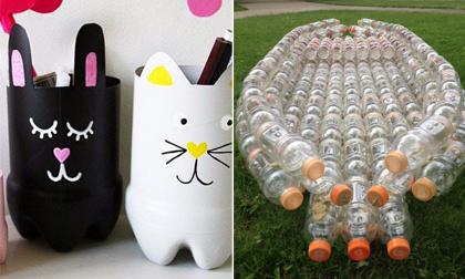 Những ý tưởng tái sử dụng chai nhựa siêu sáng tạo có thể bạn sẽ cần đến