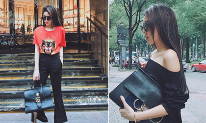 Kỳ Duyên cứ xuất hiện lại gây sốt với đồ hiệu đẳng cấp