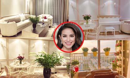 Hoa hậu Phạm Hương trang trí nhà tuyệt đẹp bằng nghệ thuật cắm hoa cực khéo