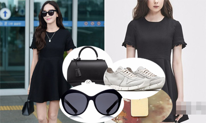 Nhìn đơn giản thế thôi, Jessica dát hàng hiệu từ đầu đến chân đấy