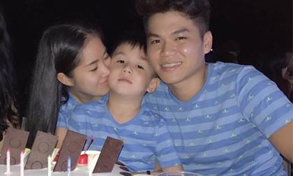 Lê Phương và chồng mới tổ chức sinh nhật cho con trai Cà Pháo